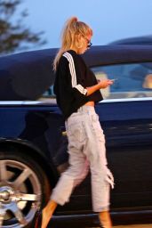 Charlotte McKinney in Ripped Jeans - Malibu, CA, June 2017
