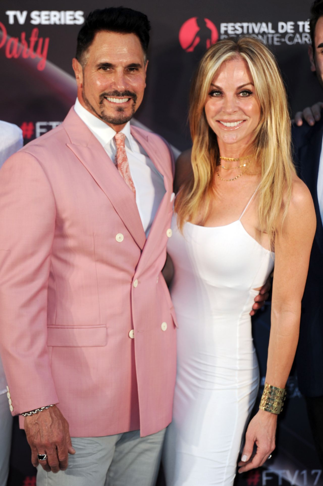 Cindy Ambuehl and Don Diamont, 