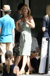 Claire Danes - Filming Her New Movie "A Kid Like Jake" in Brooklin 06/19/2017