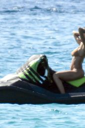 Cristina Buccino in Bikini - Relaxing on a Yacht in Formentera, Spain 06/18/2017