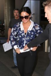 Demi Lovato at LAX Airport in LA 06/21/2017