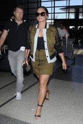 Demi Lovato - LAX Airport in Los Angeles 06/17/2017