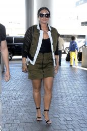 Demi Lovato - LAX Airport in Los Angeles 06/17/2017