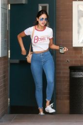 Eiza González in Jeans - Leaving a Medical Building in Beverly Hills 06/09/2017