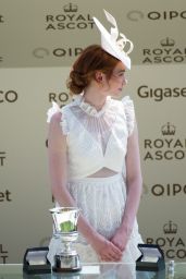 Eleanor Tomlinson at Royal Ascot in London 06/21/2017