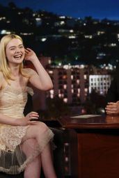 Elle Fanning - Jimmy Kimmel Live in Hollywood 06/19/2017