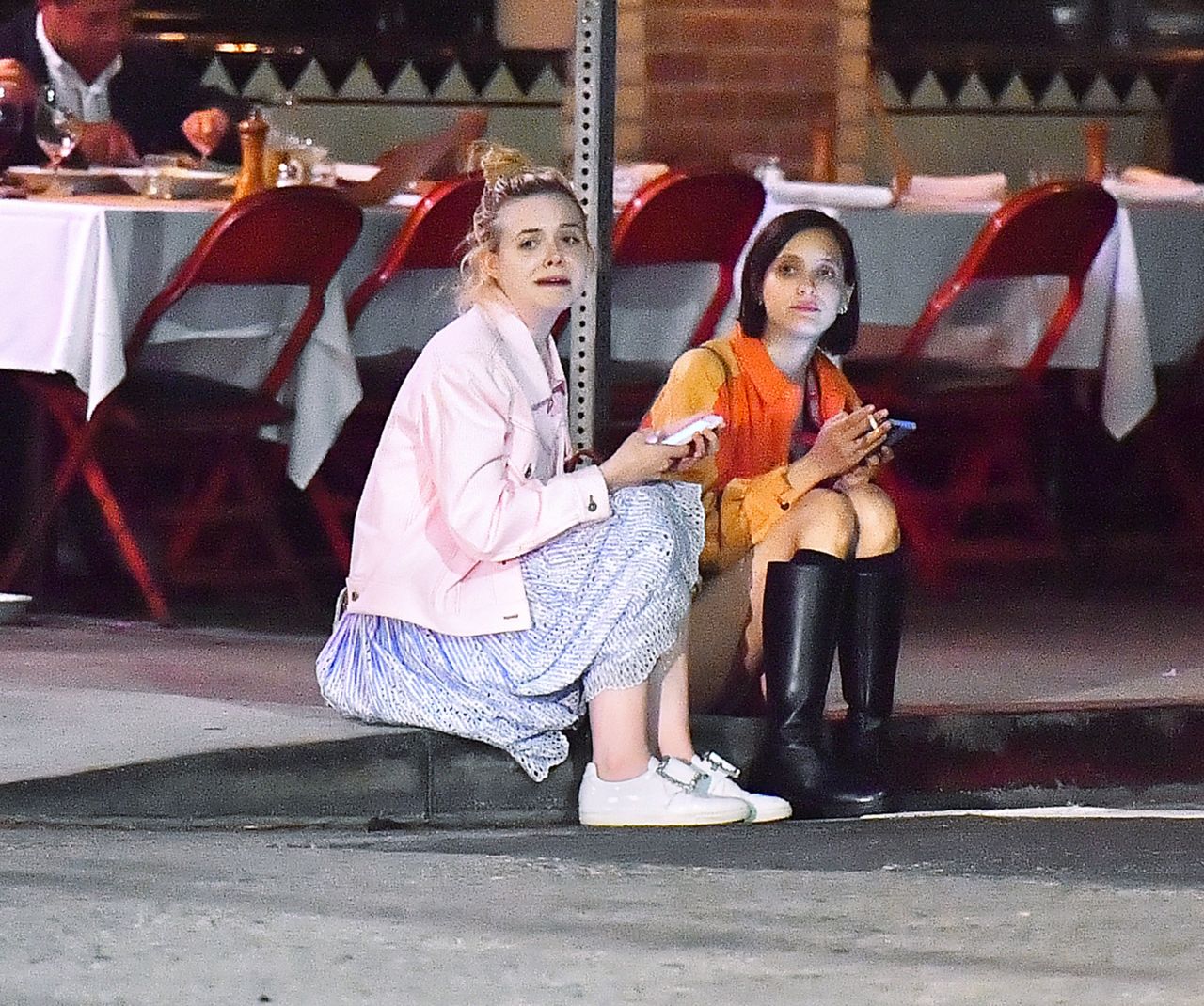 Elle Fanning With a Friend - Out in Los Feliz 06/13/2017 • CelebMafia