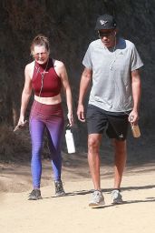 Ellen Pompeo - Out For a Morning Hike With Her Husband in Los Feliz 06/19/2017