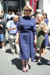 Emma Marrone - Arrives for the Salvatore Ferragamo Show in Milan, Italy 06/18/2017