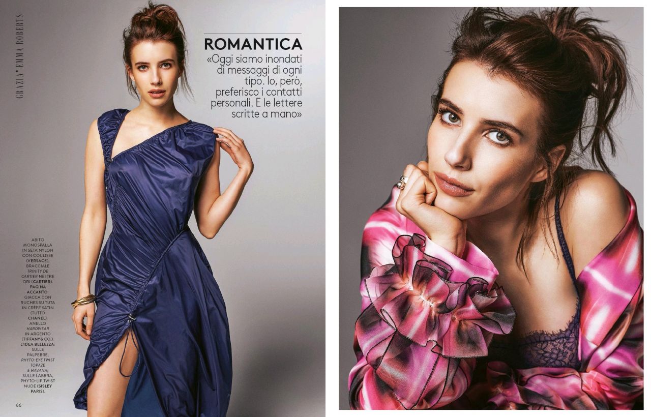 Emma Roberts - Grazia Magazine Italy June 2017 Issue • CelebMafia