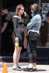 Emma Roberts - Her New Film "Little Italy" Set in Toronto, Canada 06/12/2017