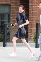 Emma Roberts - "Little Italy" Filming in Toronto, Canada 06/14/2017