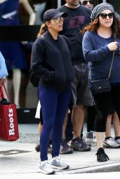 Eva Longoria in Tights - Out in Vancouver 06/11/2017
