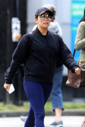 Eva Longoria in Tights - Out in Vancouver 06/11/2017