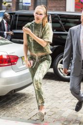Gigi Hadid - Returns Home in NYC 06/09/2017