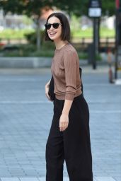 Heida Reed Arriving to Appear on BBC Breakfast in Manchester 06/20/2017