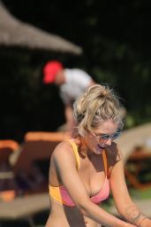 Helen Flanagan in a Bikini - Poolside in Majorca 06/15/2017