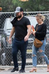 Hilary Duff and Her Ex-Husband Mike Comrie - New York 06/17/2017