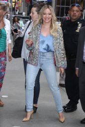Hilary Duff at Good Morning America in NYC 06/19/2017 