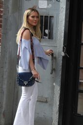 Hilary Duff at the "Younger" Set - Williamsburg Bridge in Brooklyn, NY 06/26/2017
