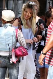 Hilary Duff at the "Younger" Set - Williamsburg Bridge in Brooklyn, NY 06/26/2017