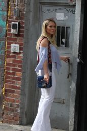 Hilary Duff at the "Younger" Set - Williamsburg Bridge in Brooklyn, NY 06/26/2017