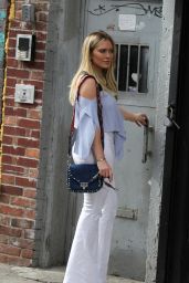 Hilary Duff at the "Younger" Set - Williamsburg Bridge in Brooklyn, NY 06/26/2017