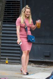 Hilary Duff - "Younger" Set in New York City 06/02/2017