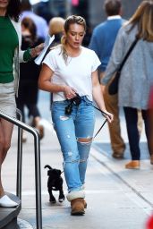 Hilary Duff - "Younger" Set in NYC 06/08/2017