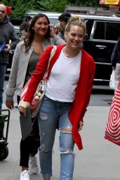 Hilary Duff - "Younger" Set in NYC 06/08/2017