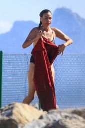 Ines Sastre in Swimsuit - Sotogrande, Spain 06/27/2017