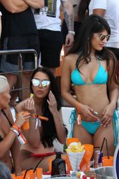Jasmin Walia in a Bikini - "I saw it first" Launch Party at Ocean Beach Club Ibiza, May 2017