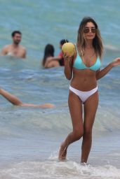 Jasmine Tosh in Bikini on the Beach in Miami 06/18/2017