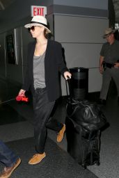 Jennifer Lawrence at JFK Airport in New York 06/22/2017