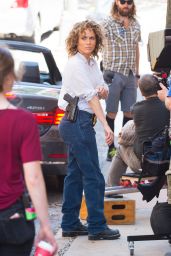 Jennifer Lopez - "Shades of Blue" Set in Brooklyn, NY 06/19/2017