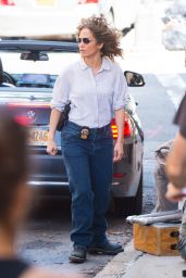 Jennifer Lopez - "Shades of Blue" Set in Brooklyn, NY 06/19/2017