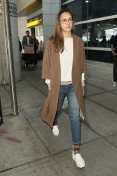 Jessica Alba at JFK Airport in New York City 06/14/ 2017