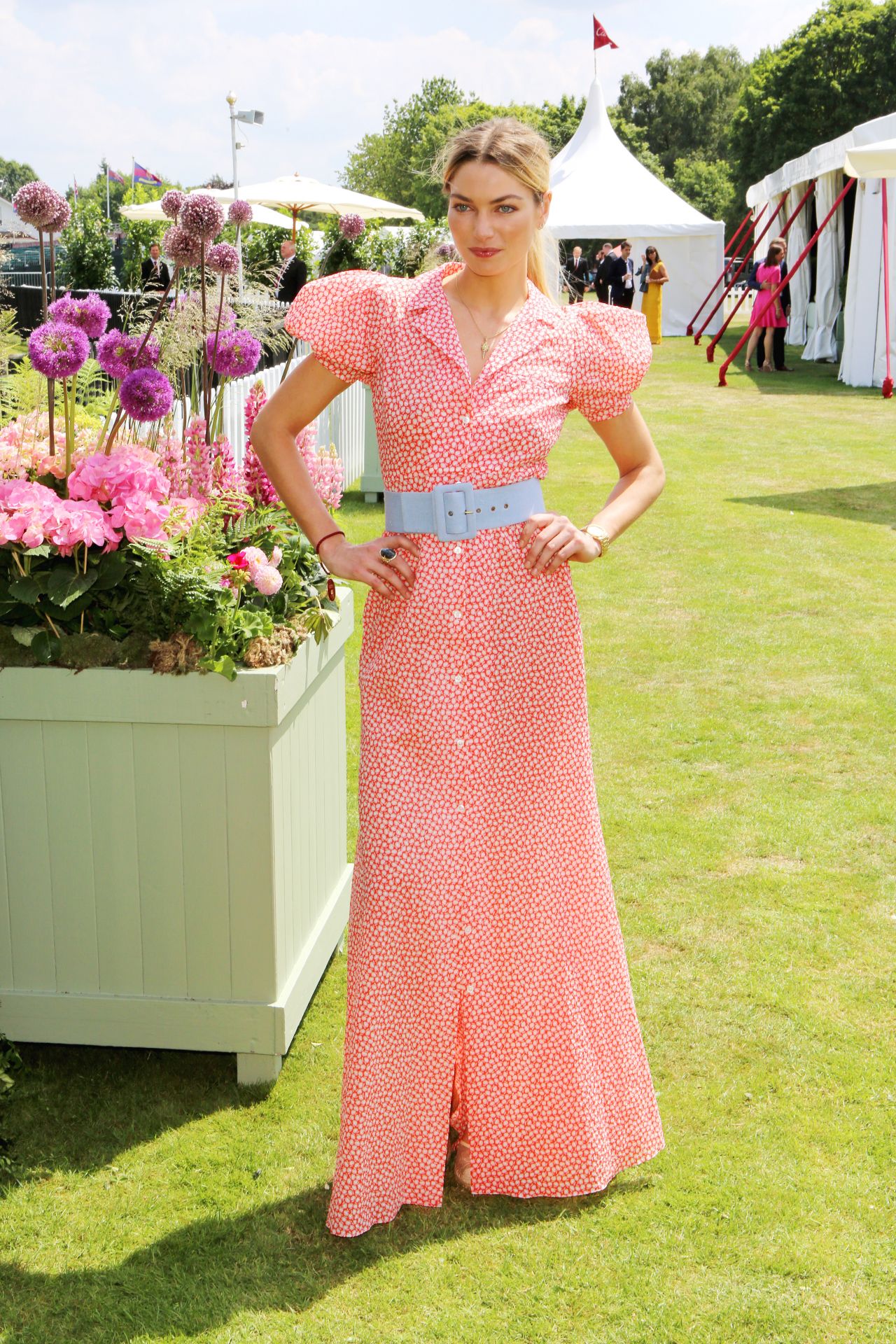 Jessica Hart - Cartier Queen's Cup Polo Tournament Final in Berkshire ...