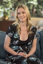 Julia Stiles Appeared on "This Morning" TV Show in London 06/13/2017