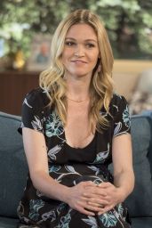 Julia Stiles Appeared on "This Morning" TV Show in London 06/13/2017