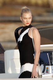 Karlie Kloss Classy Fashion - at the Hotel du Cap in Cannes 06/19/2017