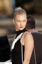 Karlie Kloss Classy Fashion - at the Hotel du Cap in Cannes 06/19/2017