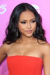 Karrueche Tran - "Claws at Harmony Gold" Premiere in Hollywood 06/01/2017