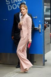 Kate Mara Arriving to Appear on "Good Morning America" NYC 06/05/2017