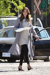 Katharine McPhee on Set of Her Latest Film in Vancouver 05/31/2017