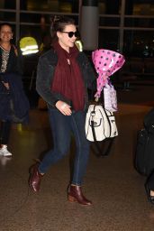 Katherine Langford Travel Outfit - Arrives in Sydney 05/31/2017