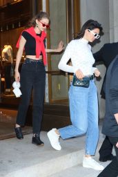 Kendall Jenner & Gigi Hadid - leaving Nobu Restaurant in NYC 05/31/2017