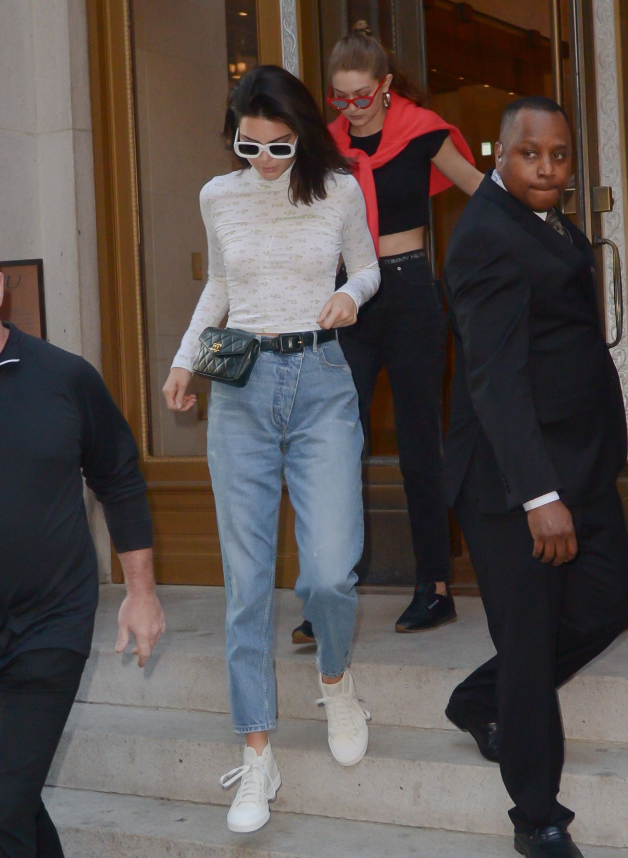 Kendall Jenner & Gigi Hadid - leaving Nobu Restaurant in NYC 05/31/2017 ...
