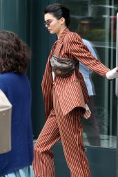 Kendall Jenner Showing Off Her Trendy Style - New York City 06/05/2017