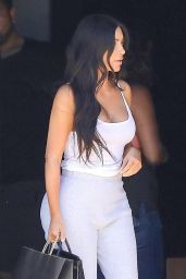 Kim Kardashian Street Style - at the Studio in LA 06/16/2017